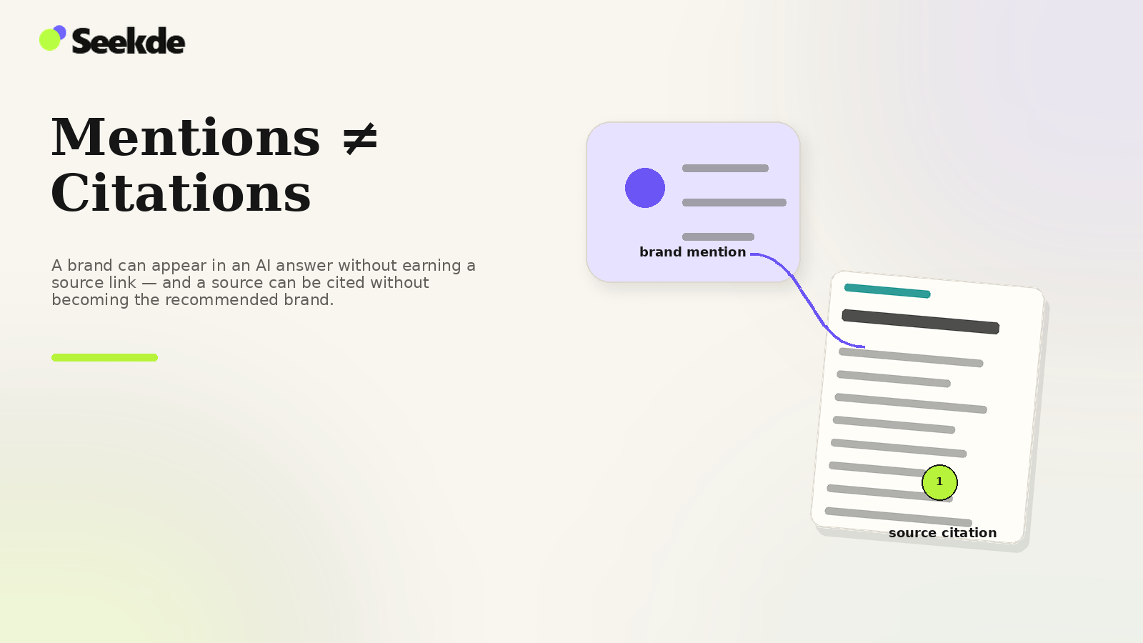 AI Citations vs Brand Mentions: What’s the Difference?