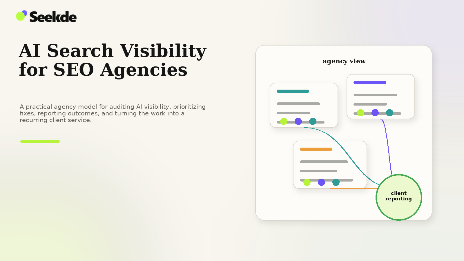 AI Search Visibility for SEO Agencies