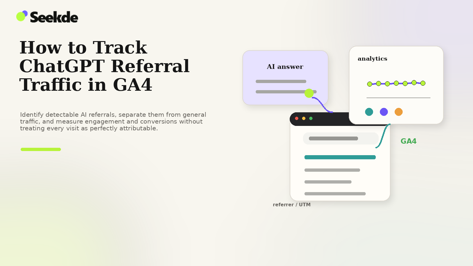 How to Track ChatGPT Referral Traffic in GA4