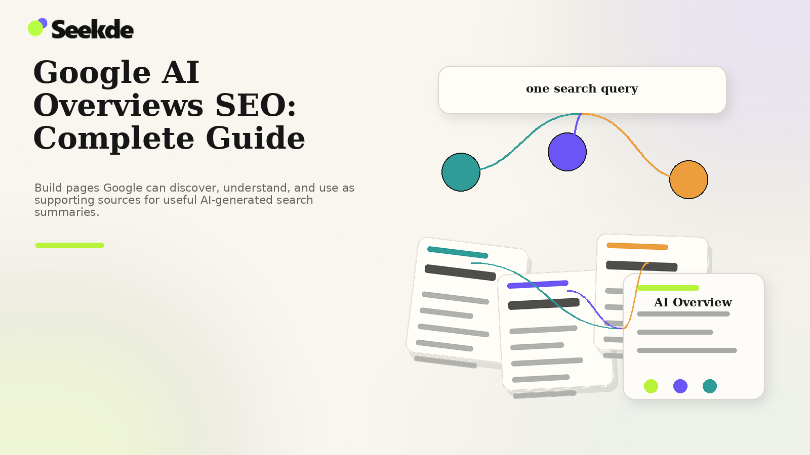 Google AI Overviews SEO: Complete Guide