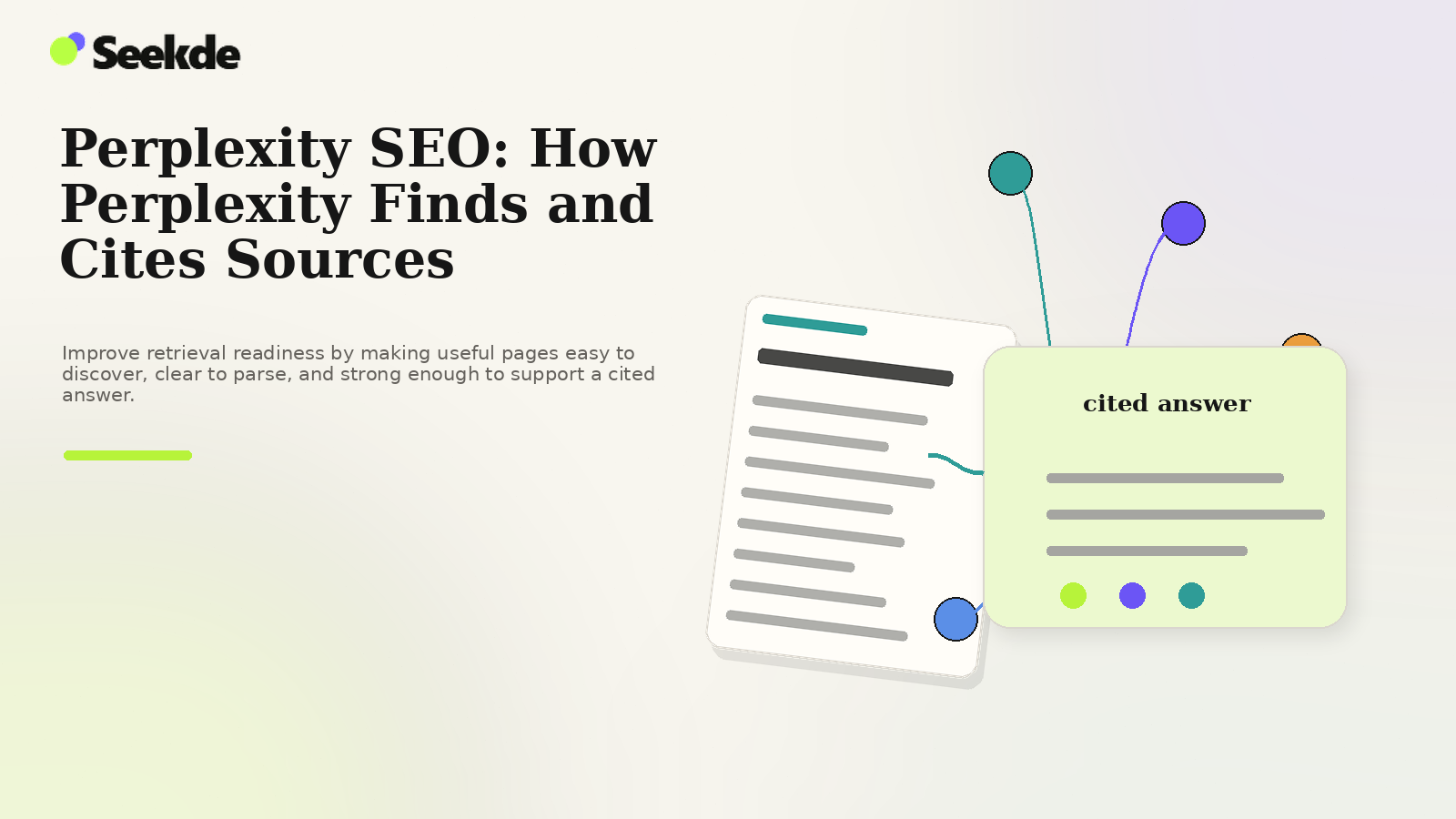 Perplexity SEO: How Perplexity Finds and Cites Sources