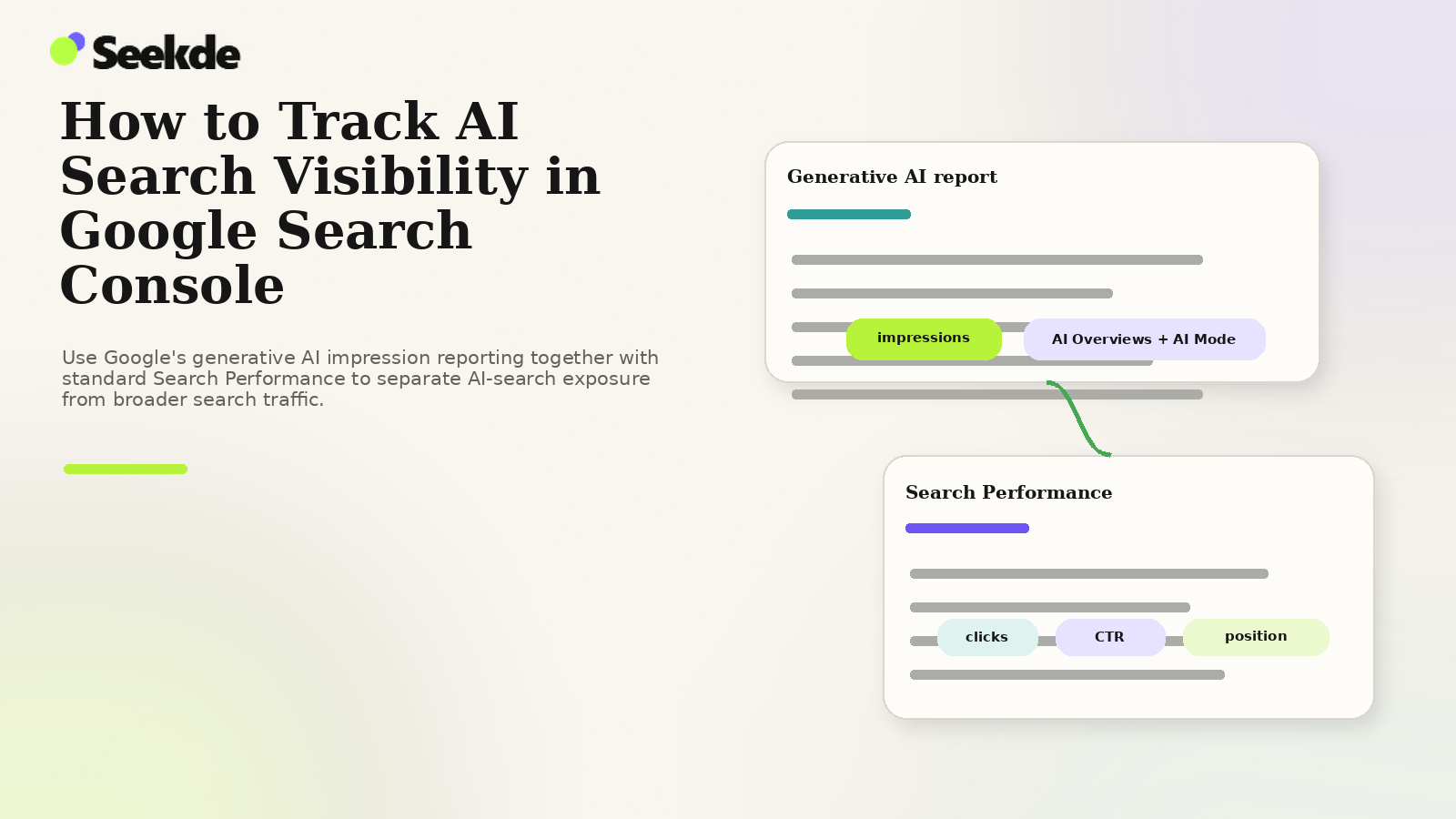 How to Track AI Search Visibility in Google Search Console
